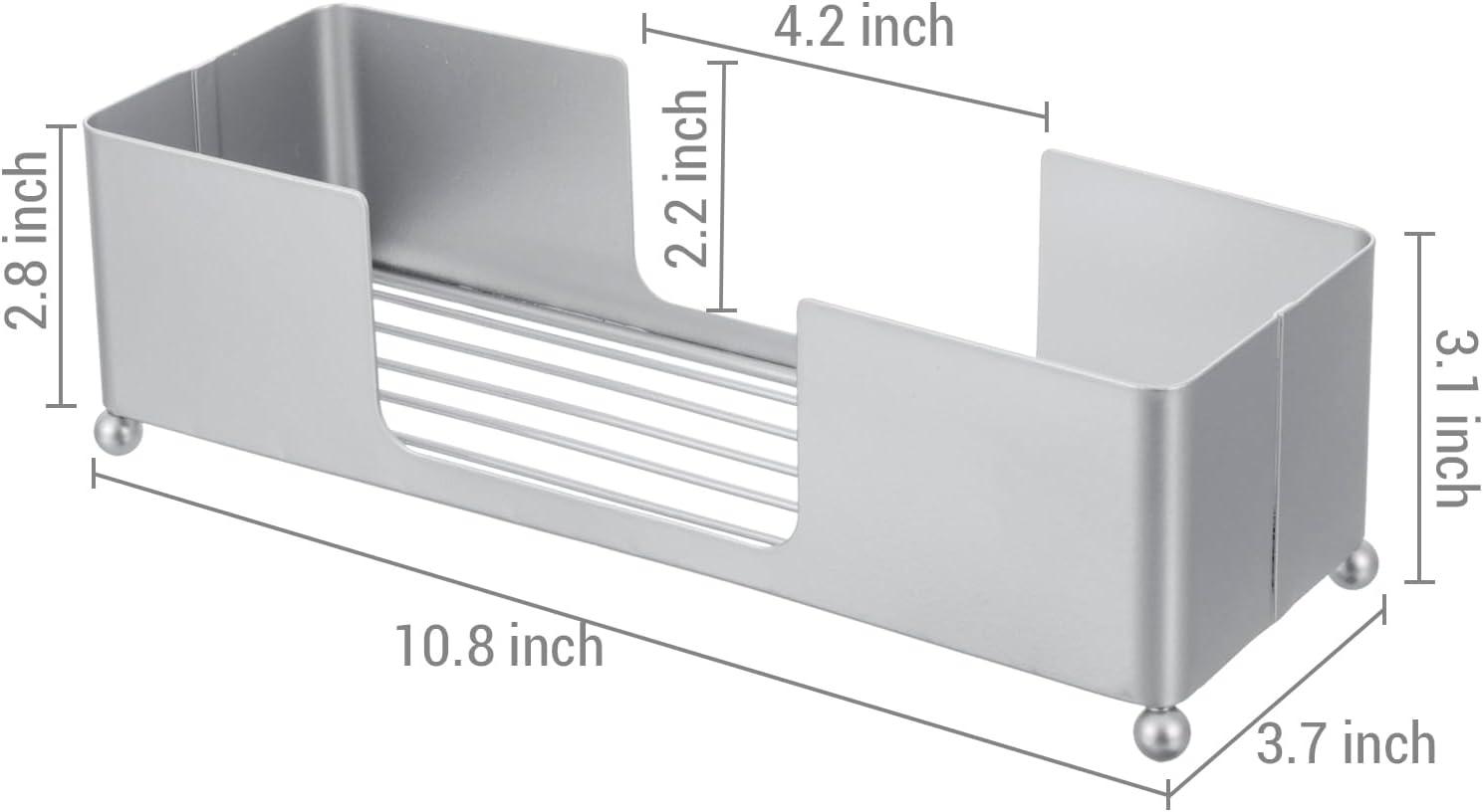 imageMyGift Gold Paper Towel Holder Toilet Paper Towel Dispenser for Bathroom C fold Paper Towel Holder Countertop for Commercial ampamp Home Use Modern Brass Finish MetalSilver