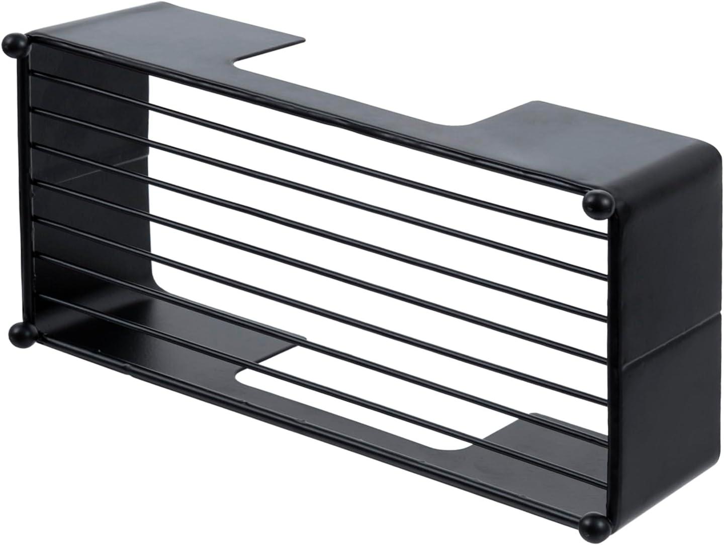 imageMyGift Gold Paper Towel Holder Toilet Paper Towel Dispenser for Bathroom C fold Paper Towel Holder Countertop for Commercial ampamp Home Use Modern Brass Finish MetalBlackBig