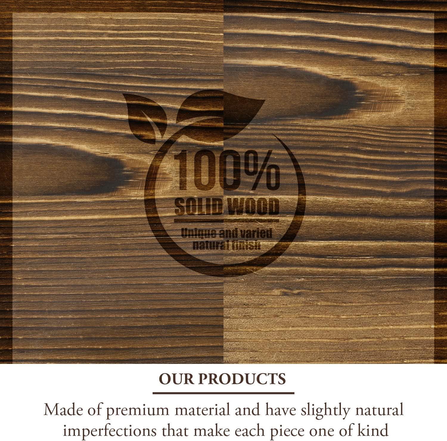 imageMyGift Vintage Wooden Wine Gift Box Single Bottle Holder with Locking Latch ampamp Leather Straps Rustic Brown Wedding Champagne Beer 14x5x5 Inches