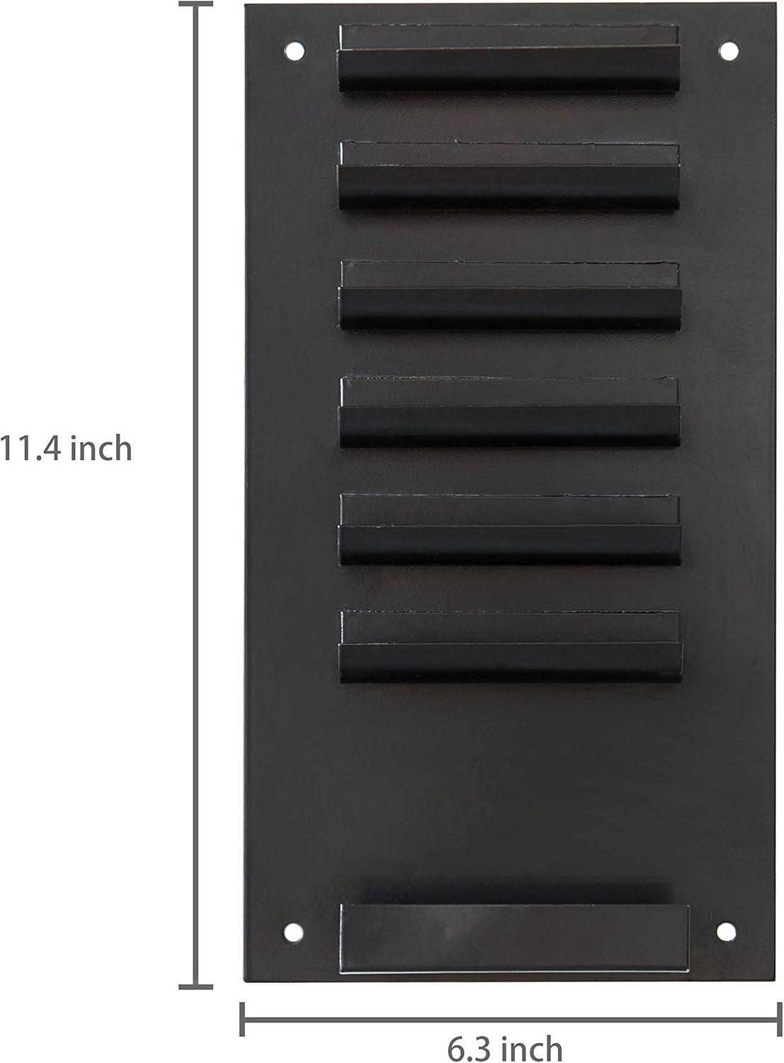 imageMyGit Whiteboard Marker Holder Wall Mounted Black 7 Slot Dry Erase Marker Holder and Organizer for Wall for Classroom Office or HomeBlack 2 Holder