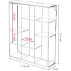 MyGift Premium Clear Acrylic Shadow Box with 9 Compartments, Wall Mountable Knickknack Display Case, Decorative Transparent Floating Shelf for Figurines, Collectibles, Plants(Clear Acrylic)