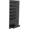 MyGit Whiteboard Marker Holder Wall Mounted Black 7 Slot Dry Erase Marker Holder and Organizer for Wall for Classroom Office or Home(Black  1 Holder)