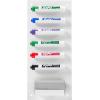 MyGit Whiteboard Marker Holder Wall Mounted Black 7 Slot Dry Erase Marker Holder and Organizer for Wall for Classroom Office or Home(White  1 Holder)