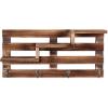 MyGift Wall Mounted Burnt Wood Entryway Organizer Key Holder Rack with 4 Hooks and 3 Tiered Decorative Display Shelves(Brown)