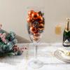 MyGift 20-Inch Giant Clear Decorative Hand Blown Bordeaux Wine Glass Novelty Stemware Magnum Chiller(Champagne)