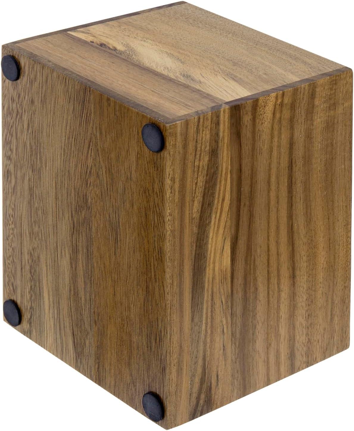 imageMyGift Remote Control HolderTV Remote HolderWood Remote Caddy for Table2 Large CompartmentShabby Whitewashed Solid Wood with Black Cursive Remotes LabelAcacia Wood 7 Inch