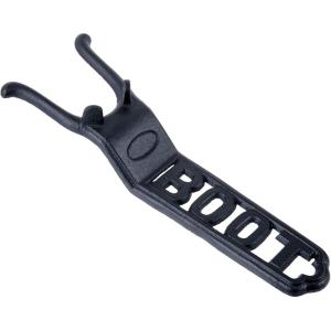 MyGift Vintage Heavy Duty Cast Iron Boot Jack Puller & Shoe Remover with Carved BOOT Label – Durable Boot Removal Shoe Horn Tool for Easy Footwear Access