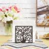 MyGift Brown Metal Napkin Holder Cutout Tree and Bird Design for Table Top, Counter Top, Kitchen, Buffet, Restaurant, Dinner Party, Holiday Gifts
