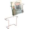 MyGift 2-Pack Vinyl Wall Mount Holder – Floating Record Shelf for Vinyl Display, Black Metal Record Wall Display Shelves(Modern Copper- 2 Pcs)